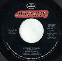 Tom Jones 45 I&#39;m An Old Rock And Roller / My Kind Of Girl A2  - £3.10 GBP