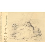 FERNANDO BOTERO Drawings 1980-1985 25&quot; x 37&quot; Offset Lithograph 1986 Cont... - $382.14