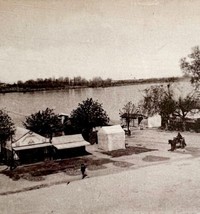 Bordeaux France Lormont Haronne River La Grande Place 1910s Postcard PCBG12A - £15.97 GBP