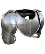 Medieval Knight Gorget with Pauldrons - Roman Cuirass Armor Costume Reen... - $179.00