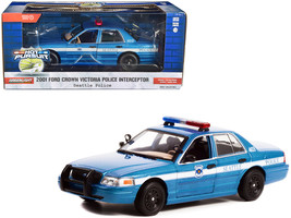 2001 Ford Crown Victoria Police Interceptor Blue Metallic &quot;Seattle Police - Seat - £39.01 GBP