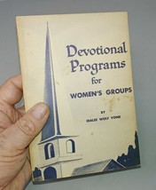 Idalee Wolf Vonk, Devontional Programs For Women&#39;s Groups Vintage Paperback - £9.04 GBP