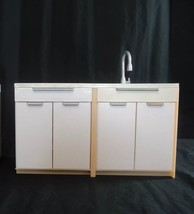 Rainbow High Dollhouse Doll house Kitchen Sink Counter Cupboard - £18.19 GBP