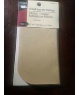 Dritz 2 Twill Iron-On Patches 5&quot; X 5&quot; - $10.84