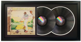 Elton John &quot;Goodbye Yellow Brick Road&quot; Original Double Record Framed Display - £212.73 GBP