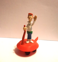 The Jetsons - George Jetson toy with wheels by Applause - 1990 3.5” - £5.60 GBP