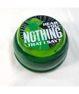 Talking Yoda Button Hear you Nothing That I Say? Star Wars talking Hallm... - $29.00