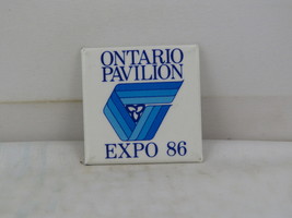 Expo 86 Pin - Ontario Pvaillion Official Logo - Paper Pin - £11.74 GBP