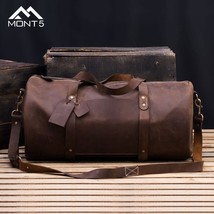 LE Dark Brown Carry On Weekender Travel Duffle - £135.88 GBP