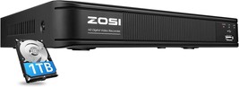 Zosi H.265+ 5Mp 3K Lite 8 Channel Cctv Dvr Recorder, Ai Human Vehicle, 1... - £118.35 GBP