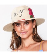 River Island Graffitied Straw Hat NWT One Size - €33,40 EUR