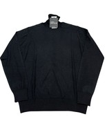 Bartolini Sweater Womens L Black Merino Wool Blend Turtleneck Old Money ... - €28,42 EUR