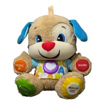 Fisher Price Laugh And Learn Smart Stages Puppies Dog Plush Toy Tested 12" - $7.99