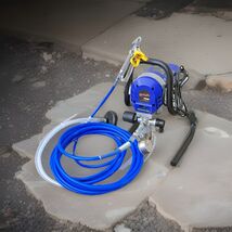 750W Airless Spraying Machine 3000psi 0.39GPM Painting W/Hose &amp; Spray Pa... - $189.99