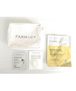 Farmacy Hydrating Mask, Green Clean Balm, Clean Bee Cleanser, Bag - Trav... - $10.50