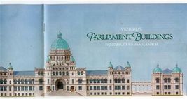 Victoria's Parliament Buildings Booklet British Columbia History Archite... - $11.88