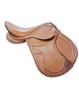 Shwaan Englisches reines echtes Leder Springpferdesattel für englisches... - $646.48 CAD+
