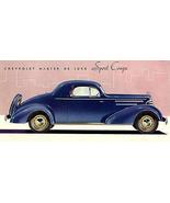 1935 Chevrolet Master Deluxe Sport Coupe - Promotional Advertising Poster - £26.37 GBP