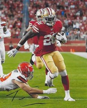 Tevin Coleman signed autographed San Francisco 49ers football 8x10 photo proof - £38.65 GBP