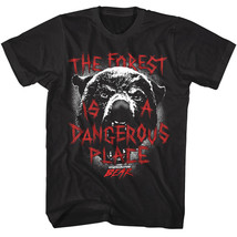 Cocaine Bear Movie Forest is a Dangerous Place Men&#39;s T Shirt True Story Grizzly - £19.64 GBP+