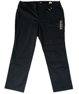 NWT Lee Wrinkle Free Relaxed Fit Straight Leg Pant Womens Black 20W (M) ... - $40.74 CAD