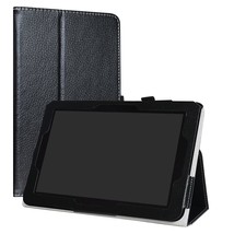 Verizon Ellipsis 10 Case,Liushan Pu Leather Slim Folding Stand Cover For 10&quot; Ver - £18.60 GBP