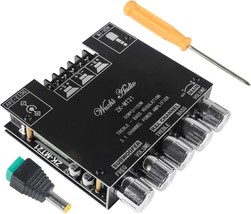 Black Diitao 50W2 100W Bluetooth Power Amplifier Board With Subwoofer, 1... - $40.94