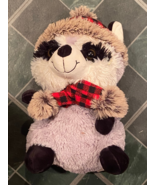 12" Winter Raccoon Plush *Pre-Owned/No Tag* e2 - $12.99