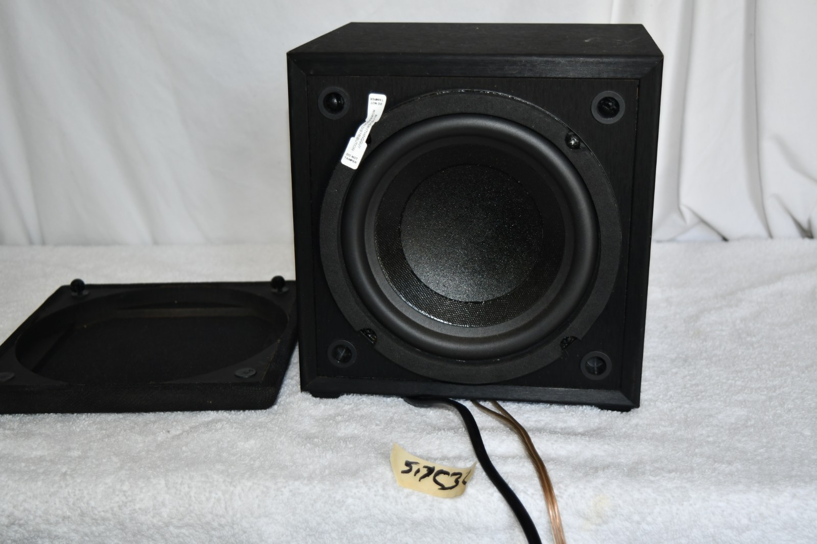 Pinnacle SUBSONIC SUB Compact 6 SINGLE SPEAKER WOOFER TESTED - RARE 517C3b - $151.97