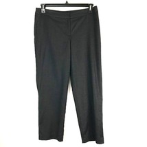 Etcetera Dress Pants Size 10 Womens Black Wool Lined  - £26.58 GBP