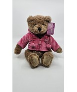 Gund Macys Breast Cancer Awareness Teddy Bear Stuffed Plush 11&quot; Pink Hoo... - €16,94 EUR