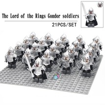 21pcs/set Gondor Soldiers Archers with Armor The Lord of the Rings Minifigures - $34.89