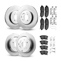 VEVOR Front &amp; Rear Brake Kit Compatible with 2012-2016 Honda CR-V (AWD M... - $147.99