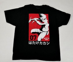 Naruto Shippuden Collection Black Graphic T-Shirt Mens 2X Large - £20.32 GBP