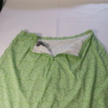 George Me by Mark Eisen Women's Green Paisley Back Zip A-Line Flared Skirt 22W image 11