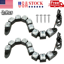 2PCS Navigation 9 LED Marine Bow Boat 12V Yacht Pontoon Bright Lights White - $15.99