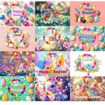 12PCS Easter Bunny Bracelets with Cards Basket Stuffers Eggs Fillers - €10,17 EUR