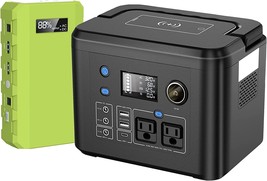 Powkey Outdoor Generator Kits, 88.8Wh And 260Wh Portable Power Bank With Ac - £236.22 GBP