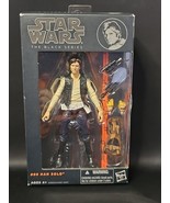 Star Wars The Black Series #08 Han Solo Hasbro Action Figure Orange Line - $31.49