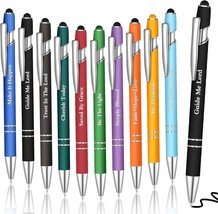 Black Ink (20 Pcs.) Christian Ballpoint Pens Office Inspirational Pens, Worker. - £30.51 GBP