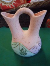 Great  WESTERN POTTERY Vase..Double Flute - $14.80