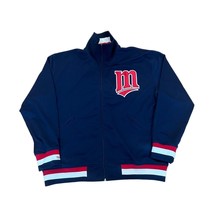 Mitchell &amp; Ness 1987 Minnesota Twins MLB Cooperstown Collection Jacket Men&#39;s 4XL - £62.57 GBP