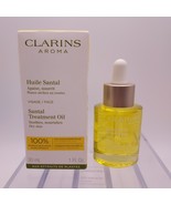 Clarins Santal Treatment Oil Soothes Nourishes Dry Skin 1.0oz NO SEAL - $46.52