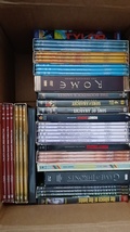mixed dvd/b-ray lot silence of the lambs/stargate/got/robot chicken/soa/... - $3,491.11 MXN