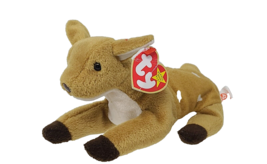 Ty Beanie Babies Whisper The Dear 1998 Retired New With Tag - £8.55 GBP