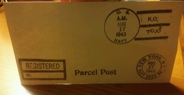 000 Vintage 1943 Navy 8525 Parcel Post New York Postcard - £3.90 GBP
