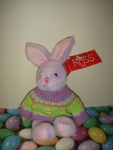 Russ Glitters Galore Lavender Plush Bunny - £11.21 GBP