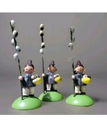 Vintage Wendt Kuhn Erzgebirge Boys w/Pussy Willow Branch German Folk Art... - $370.74 CAD