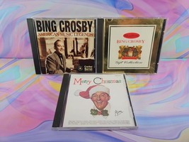 Lotto di 3 CD Bing Crosby: American Music Legends, Christmas Collection, Merry - £7.82 GBP