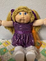 VTG Cabbage Patch Kid Girl HTF Butterscotch Hair Blue Eyes Head Mold #2 ... - $265.00